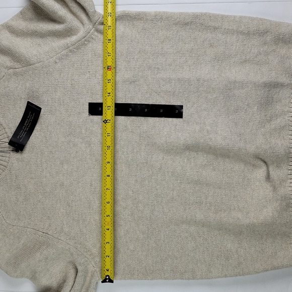 NWT Banana Republic Factory Cozy  Crew Neck Pullover Sweater Oatmeal Cream - Picture 12 of 14
